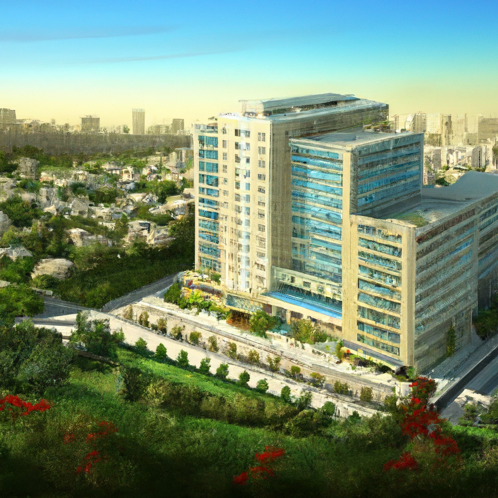 Generate an image "שיוזן לך בנתניה: דירות יוקרה להשכרה יד 2, משרדים ומסחר במחירים משתלמים יותר מהמרכז" with the following settings: Style: Realism, Resolution: 1024x1024.